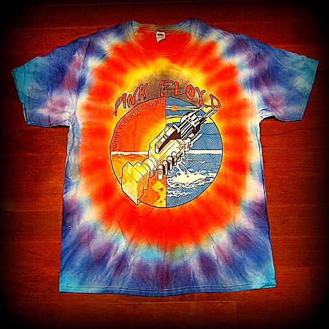 PINK FLOYD - WISH YOU WERE HERE / TIE DYE- T-shirt